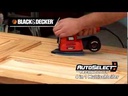 BLACK+DECKER Multischleifer Autoselect 4 in 1