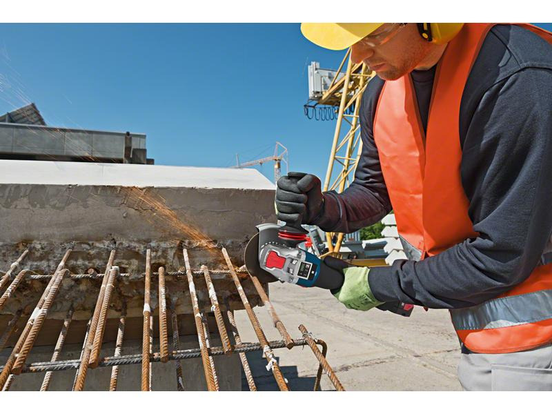 Bosch Professional Akku-Winkelschleifer GWX 18V-10 SC (L) X-LOCK solo CLC