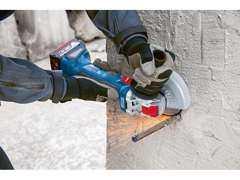 Bosch Professional Akku-Winkelschleifer GWX 18V-7 125 mm (C) X-LOCK solo CLC
