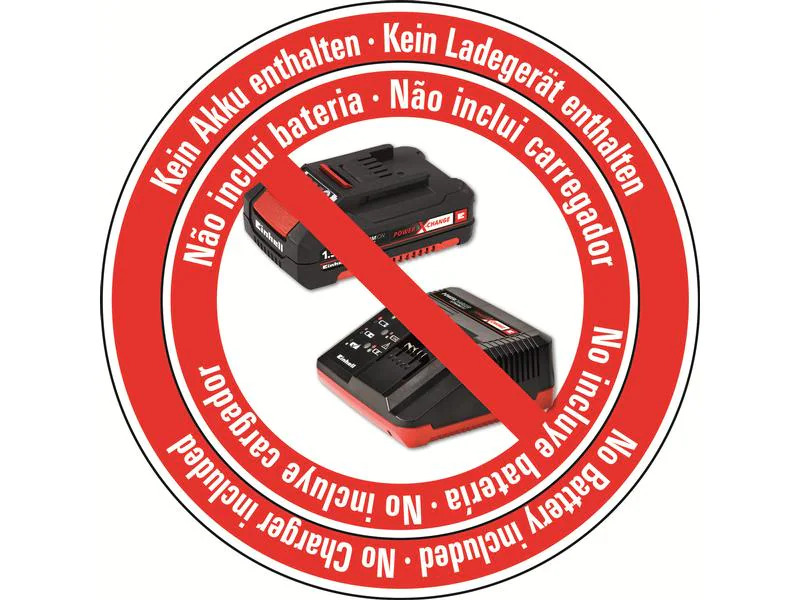 Einhell Akku-Winkelschleifer AXXIO 18/125 Q Solo