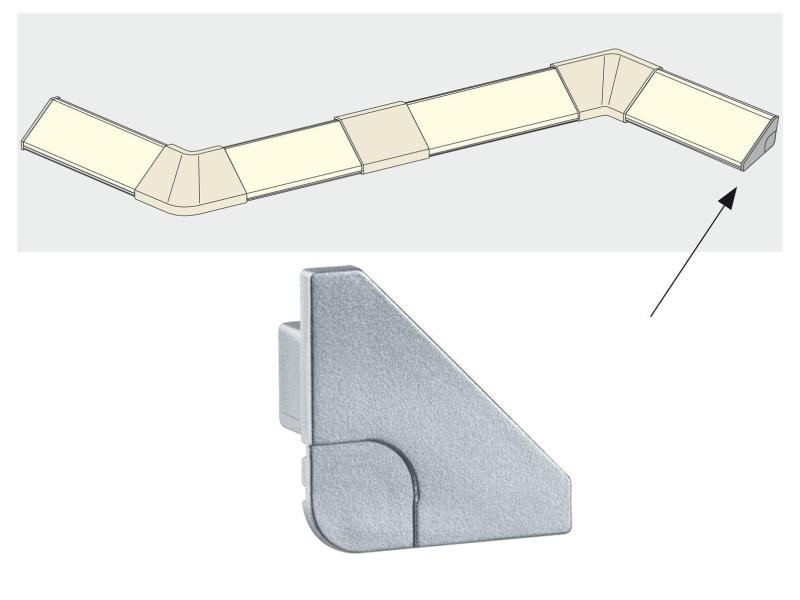 Paulmann Eckverbinder Delta Profil 2 Stück