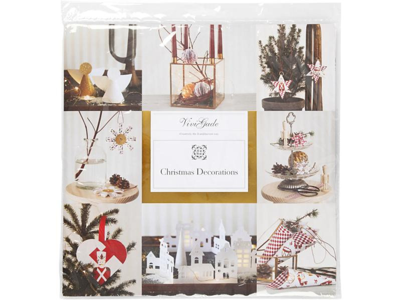 Creativ Company Bastelset Vivi Gade Papier-Weihnachtsschmuck