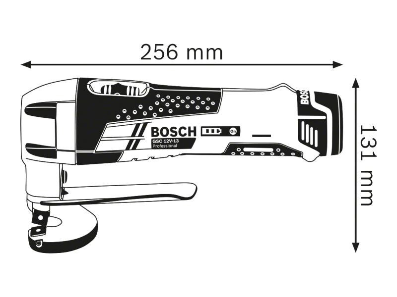 Bosch Professional Akku-Blechschere GSC 12V-13 Solo