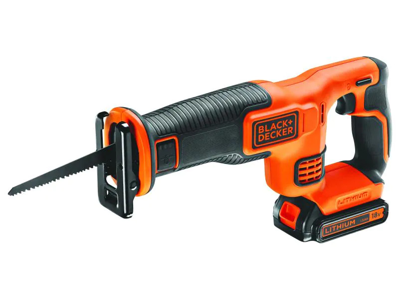 BLACK+DECKER Akku-Säbelsäge BDCR18 Kit 18 V
