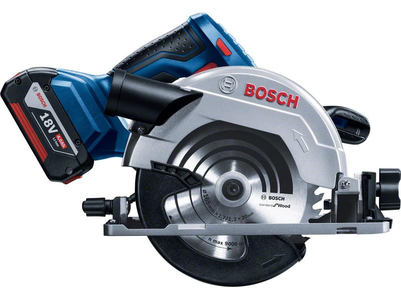 Bosch Professional Akku-Kreissäge GKS 18V-57 G L-Boxx Set