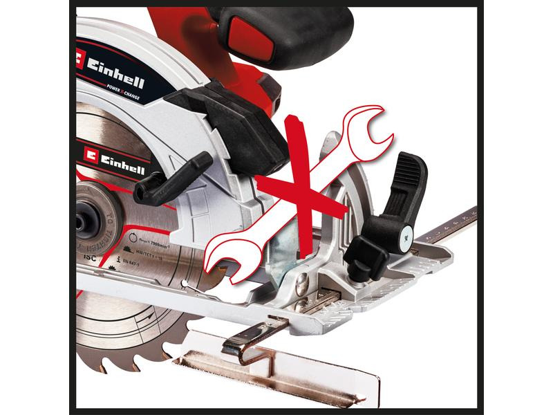 Einhell Akku-Handkreissäge TE-CS 18/165-1 Li Solo