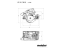 Metabo Akku-Handkreissäge KS 18 LTX 66 BL Solo