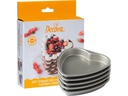 Decora Cake-Backform Herz , Ø 15 cm, Silber