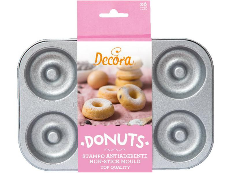 Decora Donut-Backform 6 Mulden