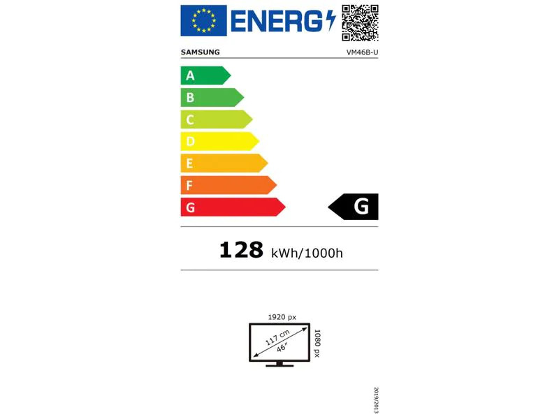 Samsung Videowall Display VM46B-U 46