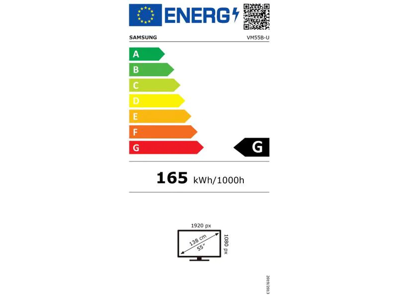 Samsung Videowall Display VM55B-U 55