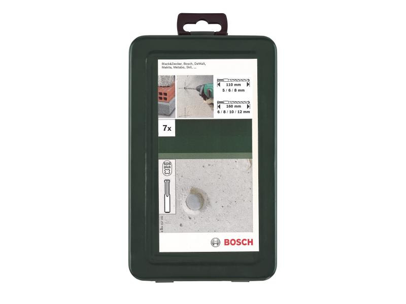 Bosch Hammerbohrer-Set SDS-Plus S2 7-teilig
