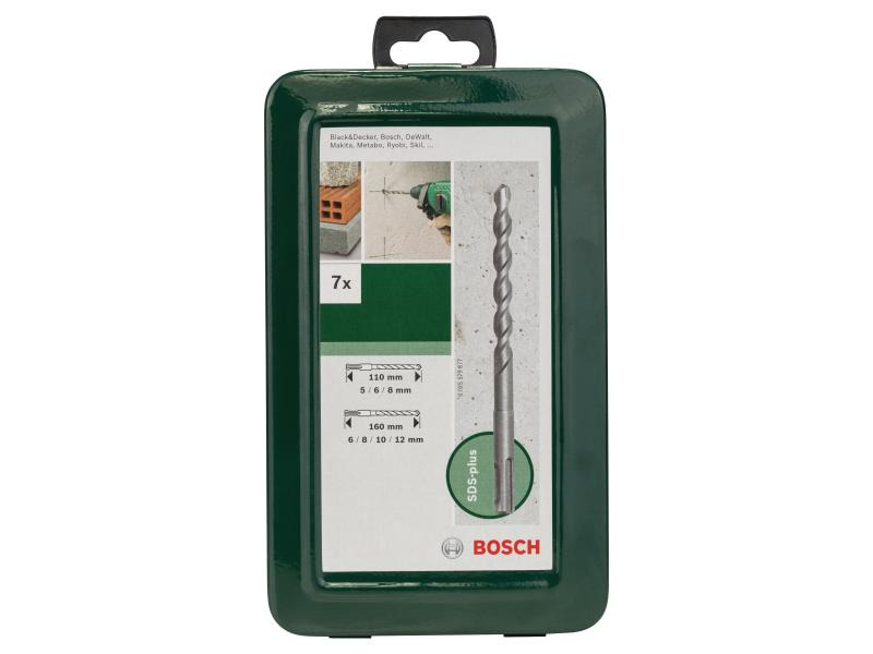 Bosch Hammerbohrer-Set SDS-Plus S2 7-teilig
