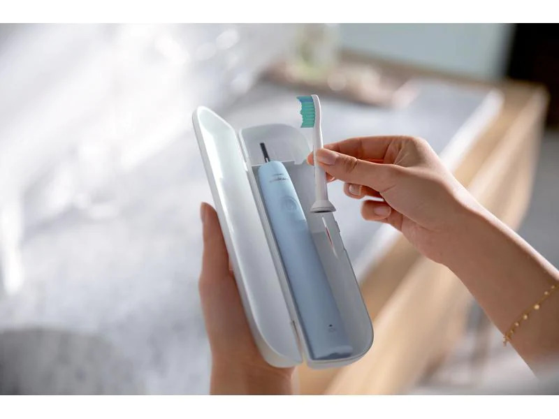 Philips Schallzahnbürste Sonicare Series 2100 HX3651/12 Blau