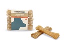 Beeztees Kauknochen Rinderhaut, 11 cm, 3 Stk.