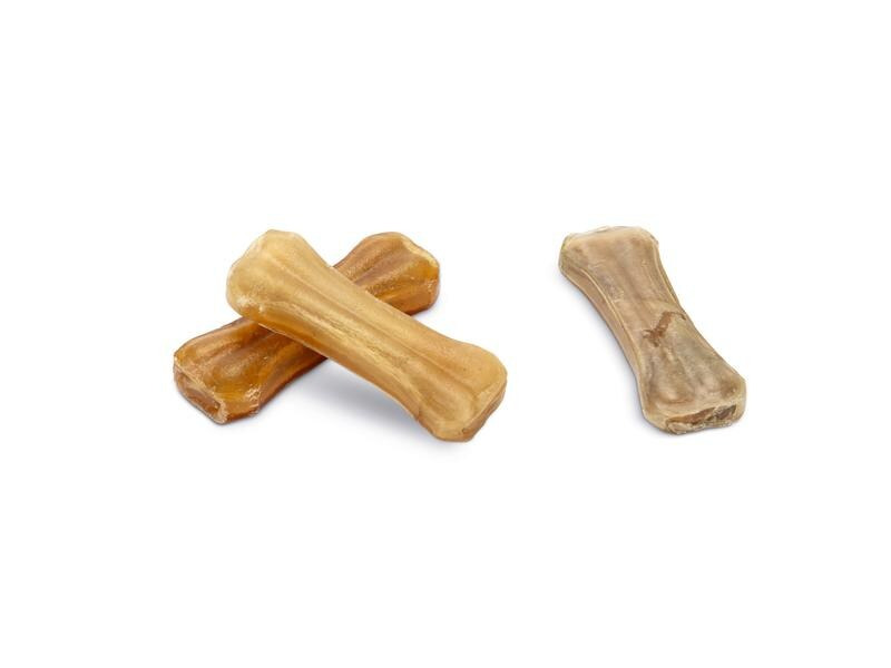 Beeztees Kauknochen Rinderhaut, 7.5 cm, 5 Stk.