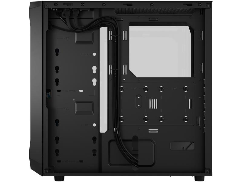 Fractal Design PC-Gehäuse Focus 2 RGB TG Clear Tint Schwarz