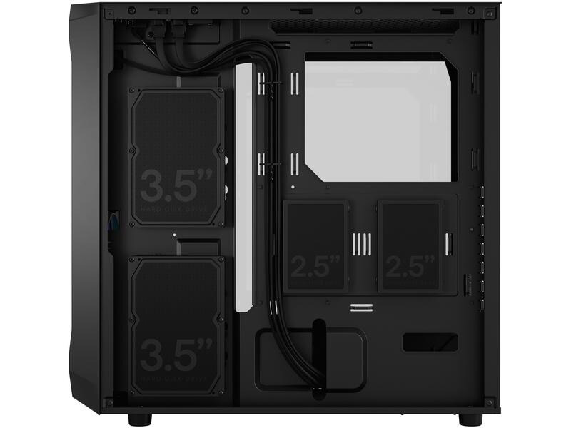 Fractal Design PC-Gehäuse Focus 2 RGB TG Clear Tint Schwarz