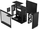 Fractal Design PC-Gehäuse Focus 2 RGB TG Clear Tint Schwarz