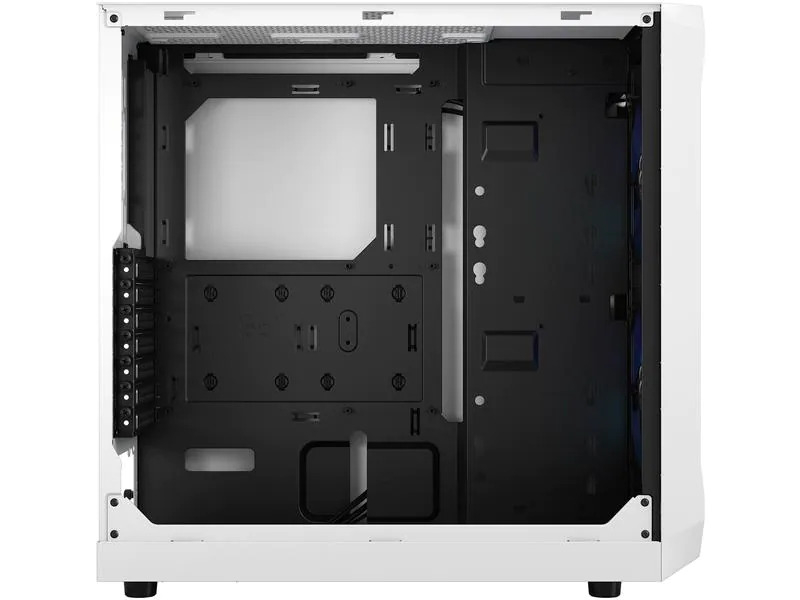 Fractal Design PC-Gehäuse Focus 2 RGB TG Clear Tint Weiss