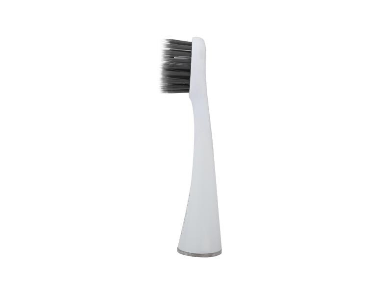 Ailoria Zahnbürstenkopf Shine Bright Charcoal Weiss, 6 Stück