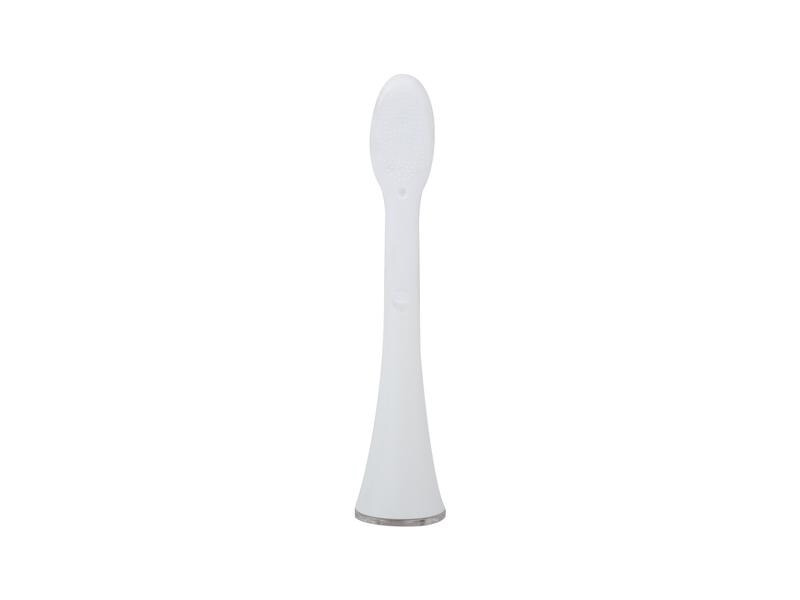 Ailoria Zahnbürstenkopf Shine Bright Charcoal Weiss, 6 Stück