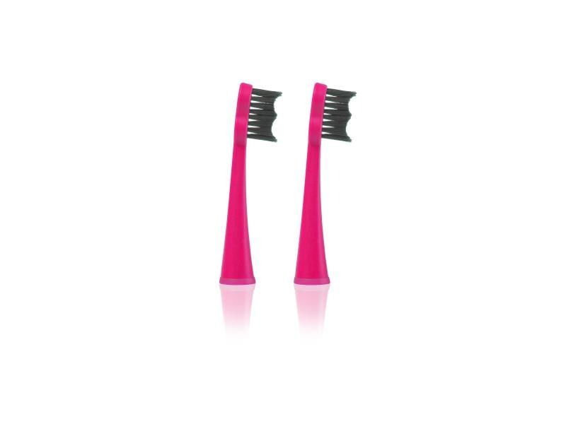 Megasmile Zahnbürstenkopf Pink 2 Stück 2 Stück