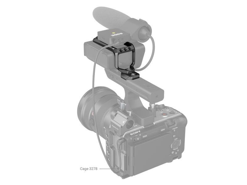 Smallrig Top Plate für Sony FX3 XLR Unit