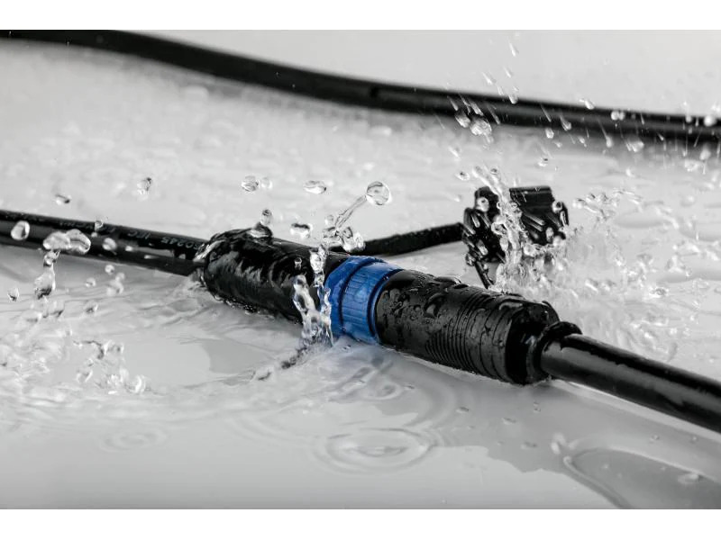Paulmann Verbindungskabel Plug &amp; Shine 1 m mit 3 Anschlussbuchen