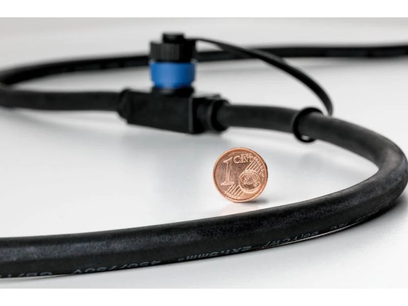 Paulmann Verbindungskabel Plug &amp; Shine 1 m mit 3 Anschlussbuchen