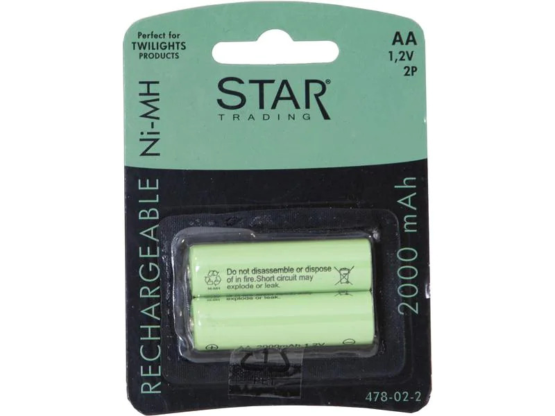 Star Trading Batterie AA 1.2V 2000 mAh NI-MH