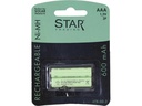 Star Trading Batterie AAA 1.2 V 600 mAh NI-MH