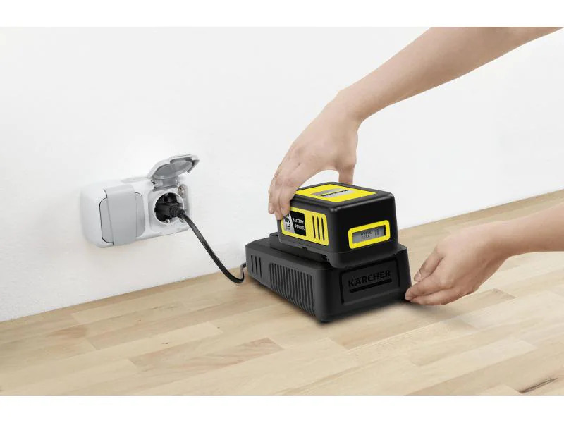 Kärcher Akku und Ladegerät Battery Power 18V/5,0 Ah Starter Kit