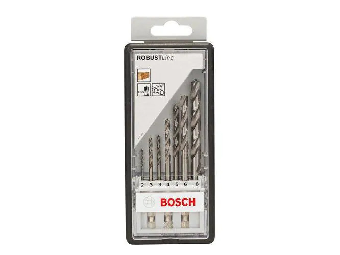 Bosch Professional Holzbohrer-Set Robust Line 7-teilig