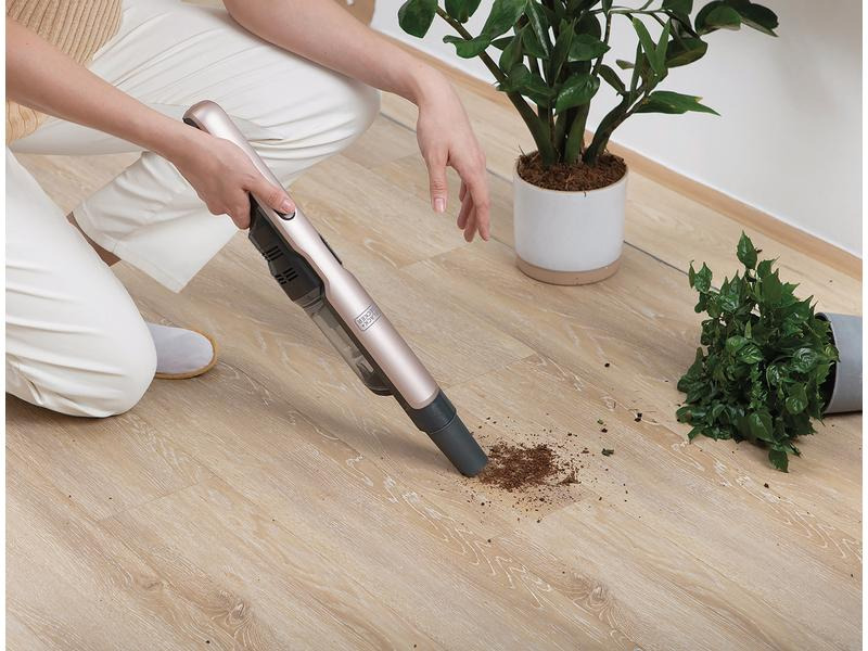 BLACK+DECKER Akku-Handsauger Dustbuster Rosé