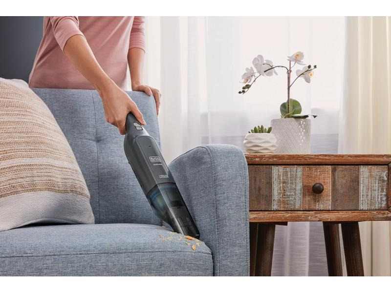 BLACK+DECKER Akku-Handsauger Dustbuster XXL Titanium