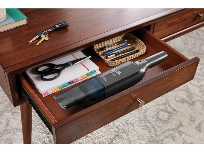 BLACK+DECKER Akku-Handsauger Dustbuster XXL Titanium