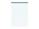 Ursusgreen Notizblock Green A5, kariert, 100 Blatt, 5 Stück