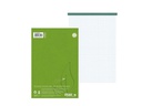 Ursusgreen Notizblock Green A5, kariert, 100 Blatt, 5 Stück