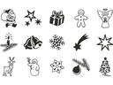 Heyda Stempel Set Weihnachten