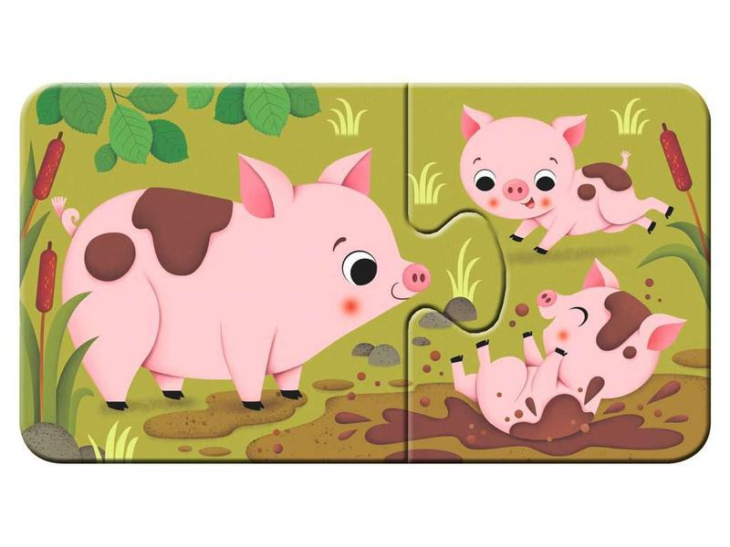 Ravensburger Kleinkinder Puzzle my first puzzles Tiere und ihre Kinder