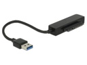 Delock Adapterkabel USB 3.0 Typ-A - SATA 22-Pin mit Schutzhülle