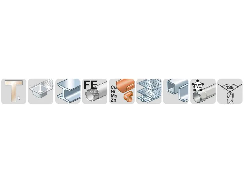 kwb Metallbohrer COBALT HSS 1,0 mm