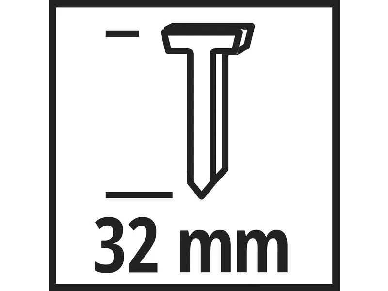 Einhell Nägel 32 mm, 3000 Stück