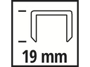 Einhell Tackerklammer 5.7 x19 mm, 3000 Stück
