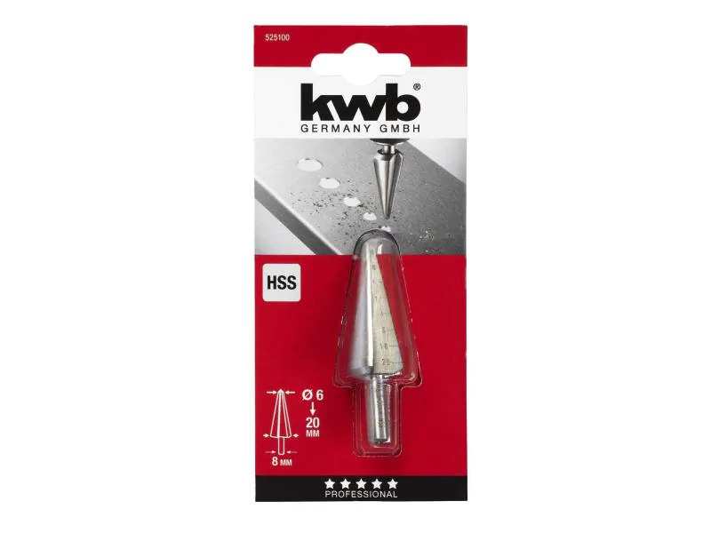 kwb Schälbohrer HSS 6-20 mm Metall