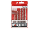 kwb Steinbohrer-Set 3-10 mm 8-teilig