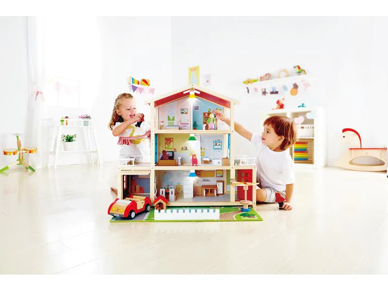 Hape Puppen-Villa