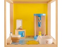 Hape Puppenhausmöbel Familienbad