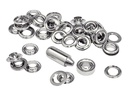 Rapid Ösen mit Ring Ø 21 x 10 mm